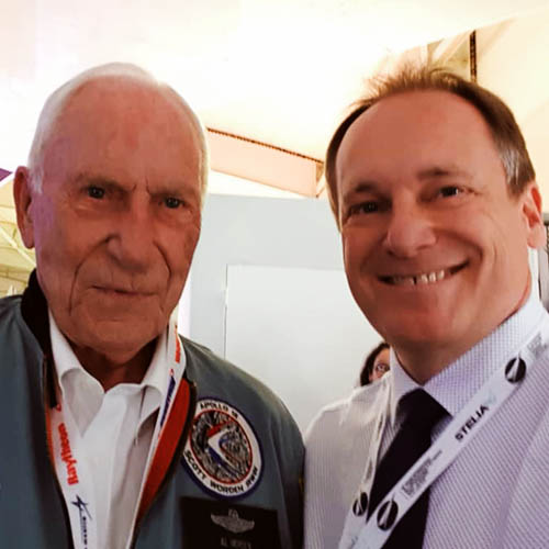   Franck & Al Worden d' Apollo 15