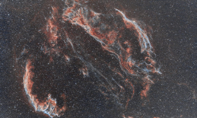 Nébuleuse des Dentelles du Cygne (NGC6960 et NGC6992)