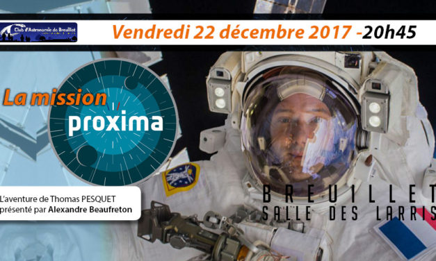 La mission Proxima