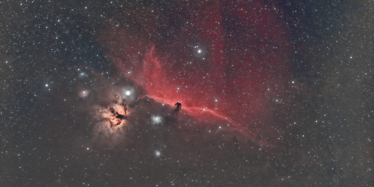 Nébuleuse de la Tête de Cheval (IC434) dans Orion
