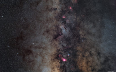 Grand champ sur la Voie Lactée