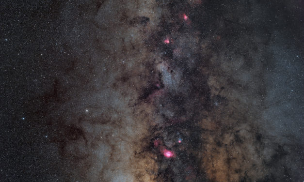 Grand champ sur la Voie Lactée