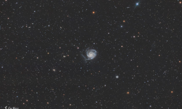 Galaxie du Moulinet (M101) et sa super nova SN2023ixf