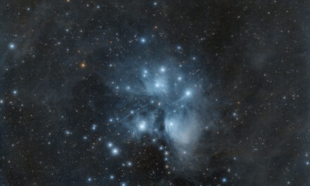 M45, L’Amas des Pléiades