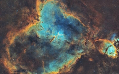 La Nébuleuse du Cœur en SHO (IC 1805)